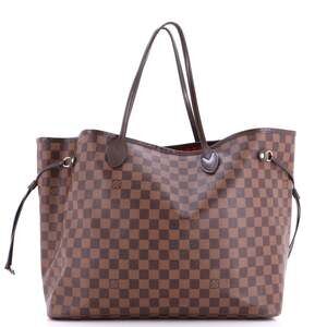 Louis Vuitton Neverfull Tote Damier Gm #242197L18B